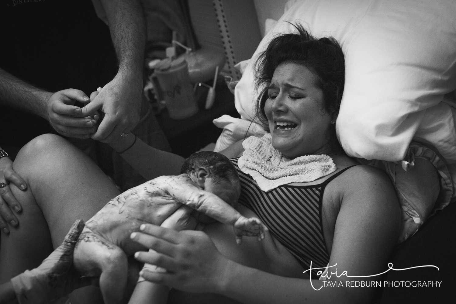 how to capture the I did it moment in birth photography