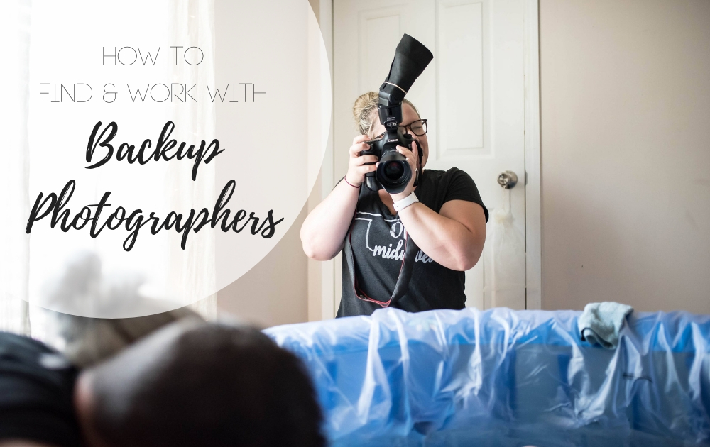how to find backup photographers